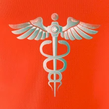 Hrdinové zdravotnictví - logo (Pecka design)