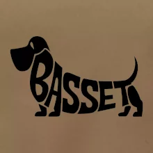 Basset nápis v těle