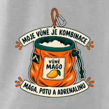 Vůně mága potu a adrenalinu