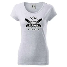 Na vodu - pádla hory (vlastní nápis)