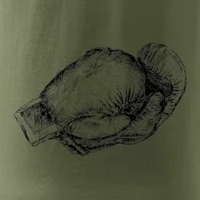 Rukavice kreslené na šířku