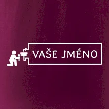 Instalatér - jméno v rámečku