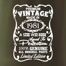 Vintage Etiketa - 1981