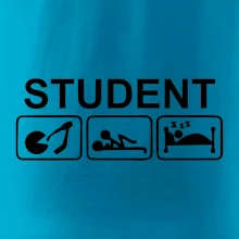 Pít užívat spát - student