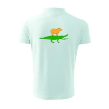 Kapybara na krokodýlovi (Moňas)