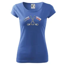 Czech team - hokejky a puk