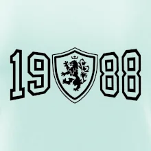 Narozeninový motiv - znak - 1988