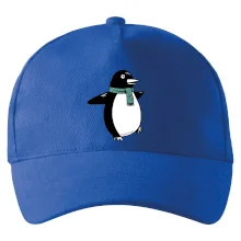 Tučňák se zelenou šálou