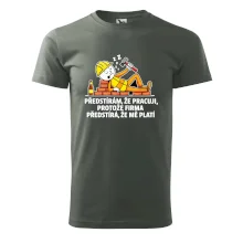 Zedník - Předstírám že pracuji, protože firma předstírá, že mě platí