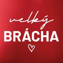 Velký brácha - nápis na prsou
