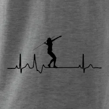 EKG hod oštěpem žena