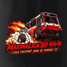 Maximálka 80 km h jako ve formuli 1