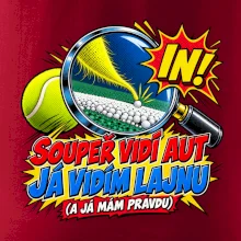 Soupeř vidí aut já vidím lajnu