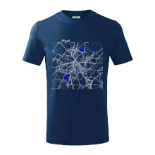 Plzeň mapa s vodními toky