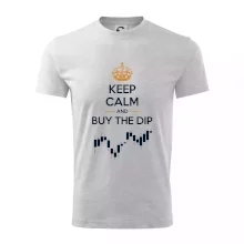 Keep Calm and Buy the Dip - koruna  a graf