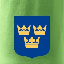 Švédský znak tři korunky velký