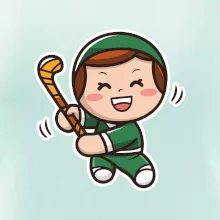 Ikona pozemní hokej holka