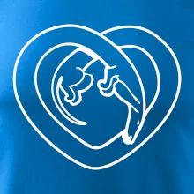 Jezevčík srdce - obrys