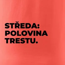 STŘEDA:  POLOVINA TRESTU.