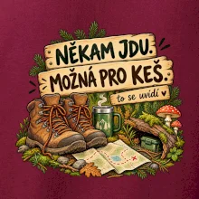 Někam jdu možná pro keš turistické boty