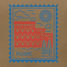 Řím známka jednoduchá