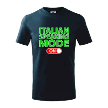 Italian speaking mode - ON