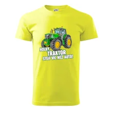 Holky, traktor stojí víc než auto