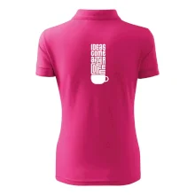 Ideas come after coffee