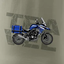 Cestovní enduro modré