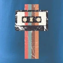 Retro kazeta - pruhy