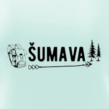 Šumava nápis