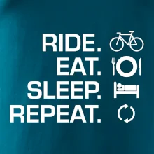 Ride Eat Sleep Repeat kolo Ride Eat Sleep Repeat kolo