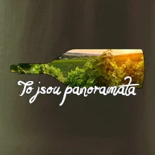 To jsou panoramata vinice