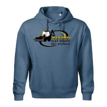 Bagrista v kruhu - vlastní nápis