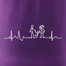 EKG rodina a jedno dítě