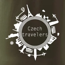 Czech Travelers jednobarevný