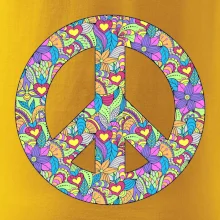 Peace symbol mandela