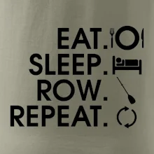 Eat sleep row repeat