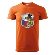 Hasič erb - Česká vlajka