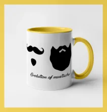 Evolution mustache Evolution mustache