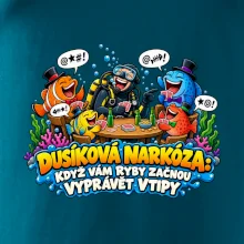 Dusíková narkóza když ryby vyprávějí vtipy