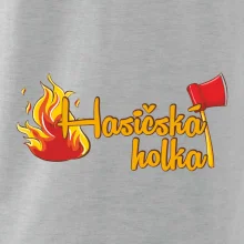 Hasičská holka - oheň a sekera