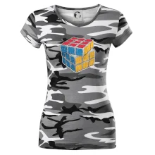 Rubikova kostka kreslená