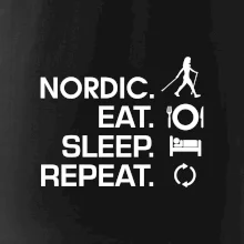 Nordic walking eat sleep