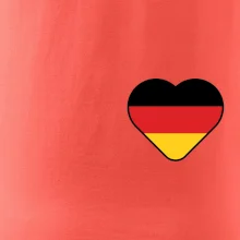 Germany love malé - Německá vlajka