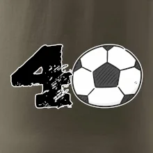 Fotbal kulaté narozeniny 40