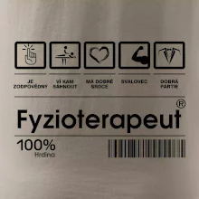 Čárový kód - Fyzioterapeut