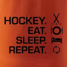 Pozemní hokej eat sleep repeat