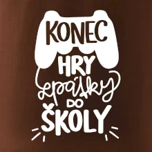 Konec hry, zpátky do školy