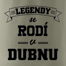 Legendy se rodí v dubnu